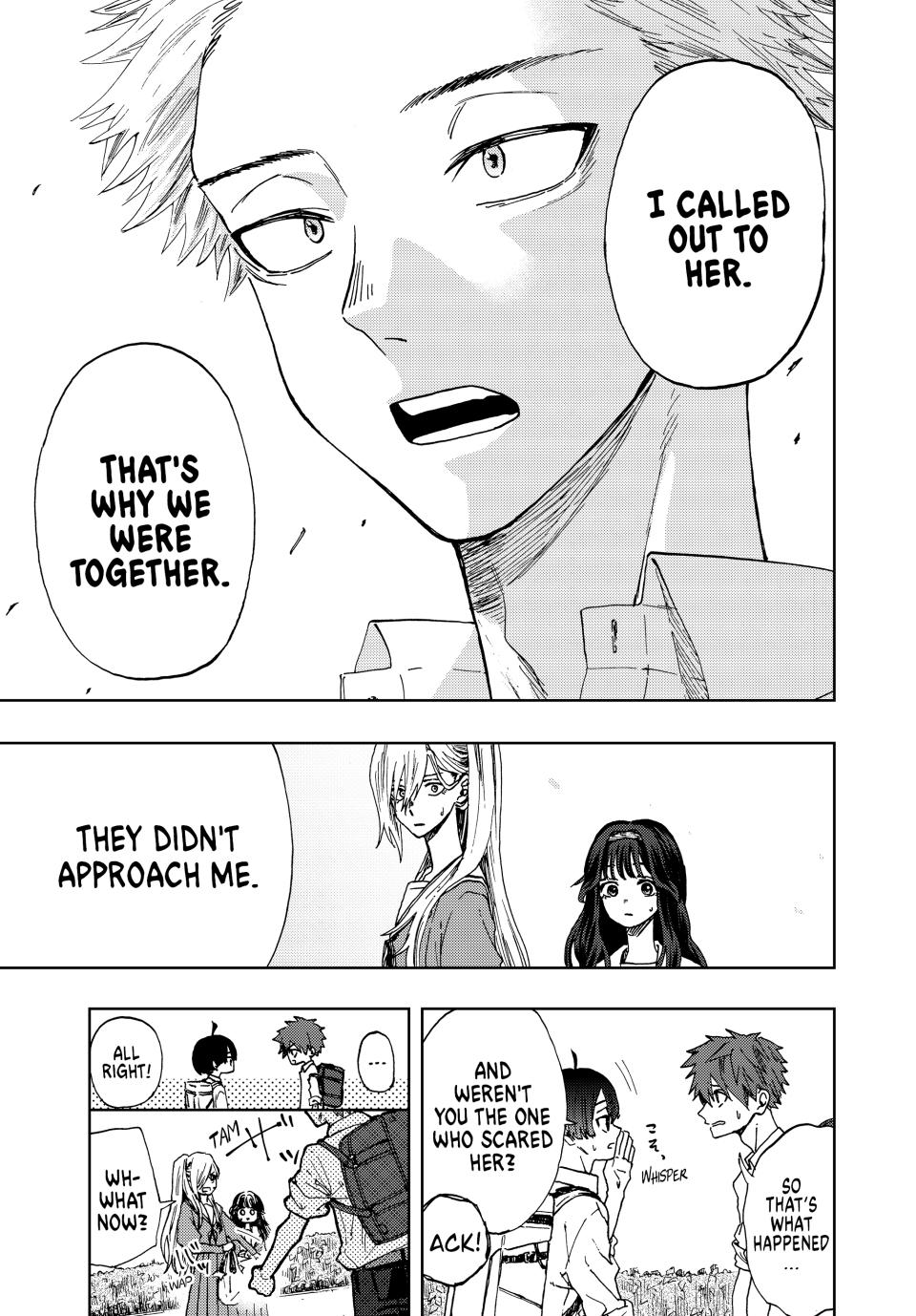 The Fragrant Flower Bloom with Dignity Manga Chapter 4 page 9 - Kaoruko's Friend