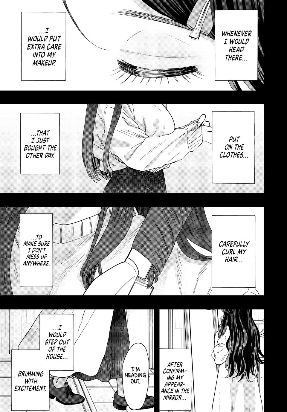 The Fragrant Flower Bloom with Dignity Manga Chapter 40 page 1 - Kaoruko and Rintaro