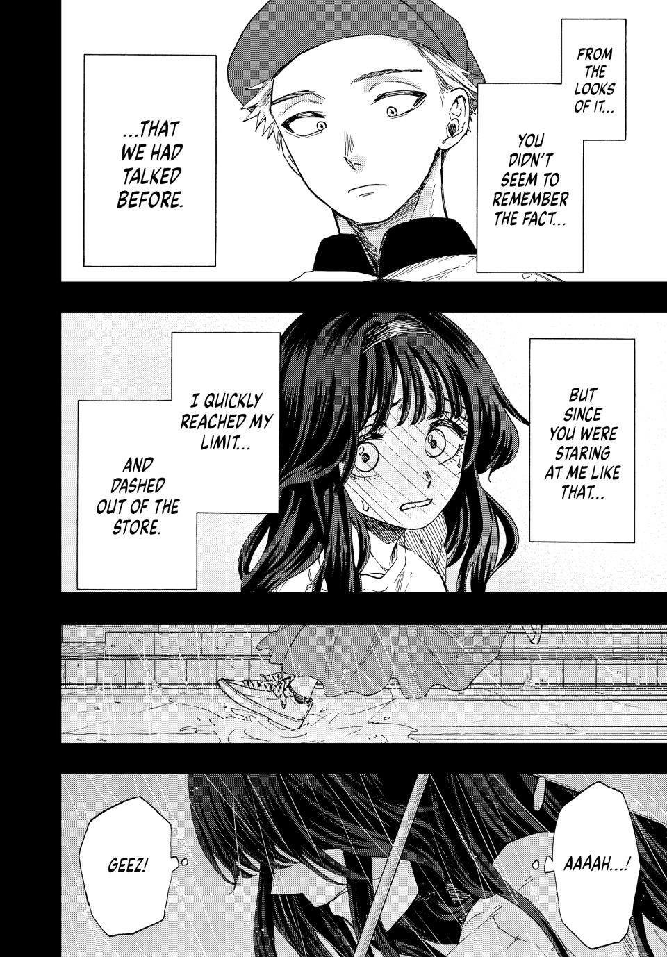 The Fragrant Flower Bloom with Dignity Manga Chapter 40 page 14 - Kaoruko and Rintaro