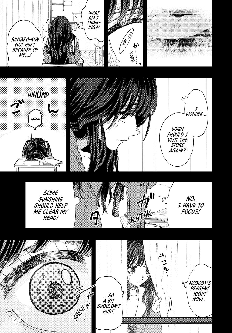 The Fragrant Flower Bloom with Dignity Manga Chapter 40 page 19 - Kaoruko and Rintaro