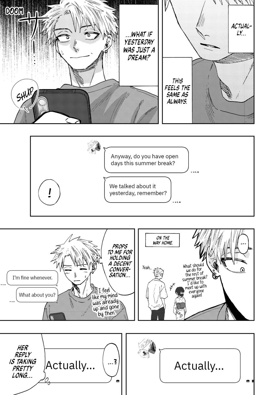 The Fragrant Flower Bloom with Dignity Manga Chapter 41 page 11 - The Morning After
