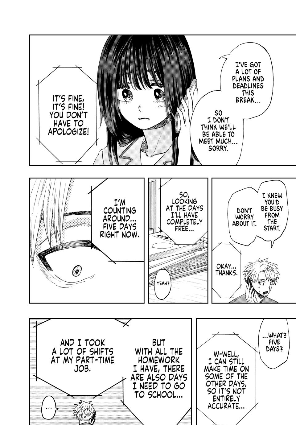 The Fragrant Flower Bloom with Dignity Manga Chapter 41 page 14 - The Morning After