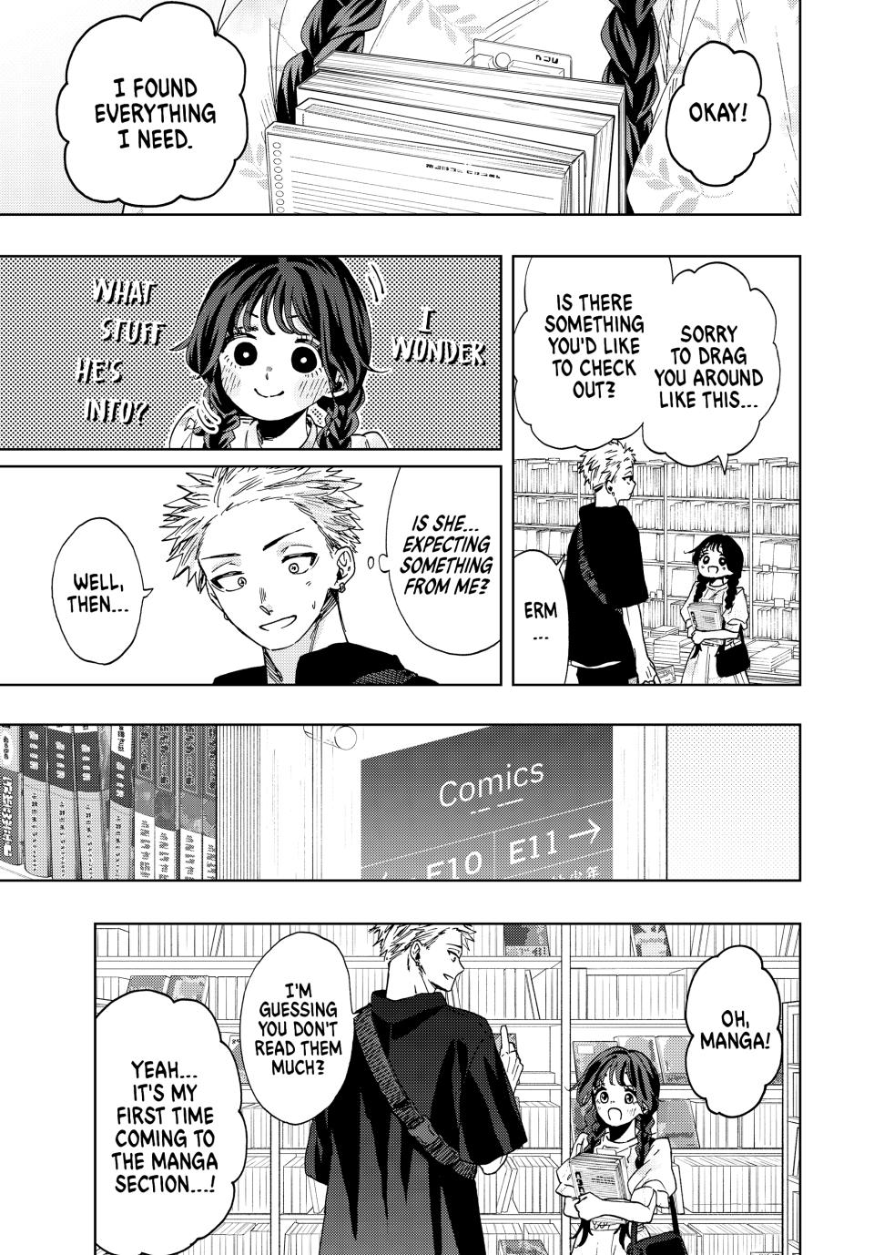 The Fragrant Flower Bloom with Dignity Manga Chapter 43 page 11 - Shopping Together