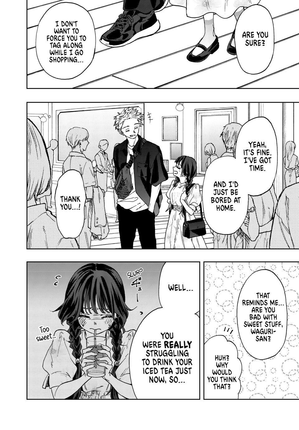 The Fragrant Flower Bloom with Dignity Manga Chapter 43 page 2 - Shopping Together