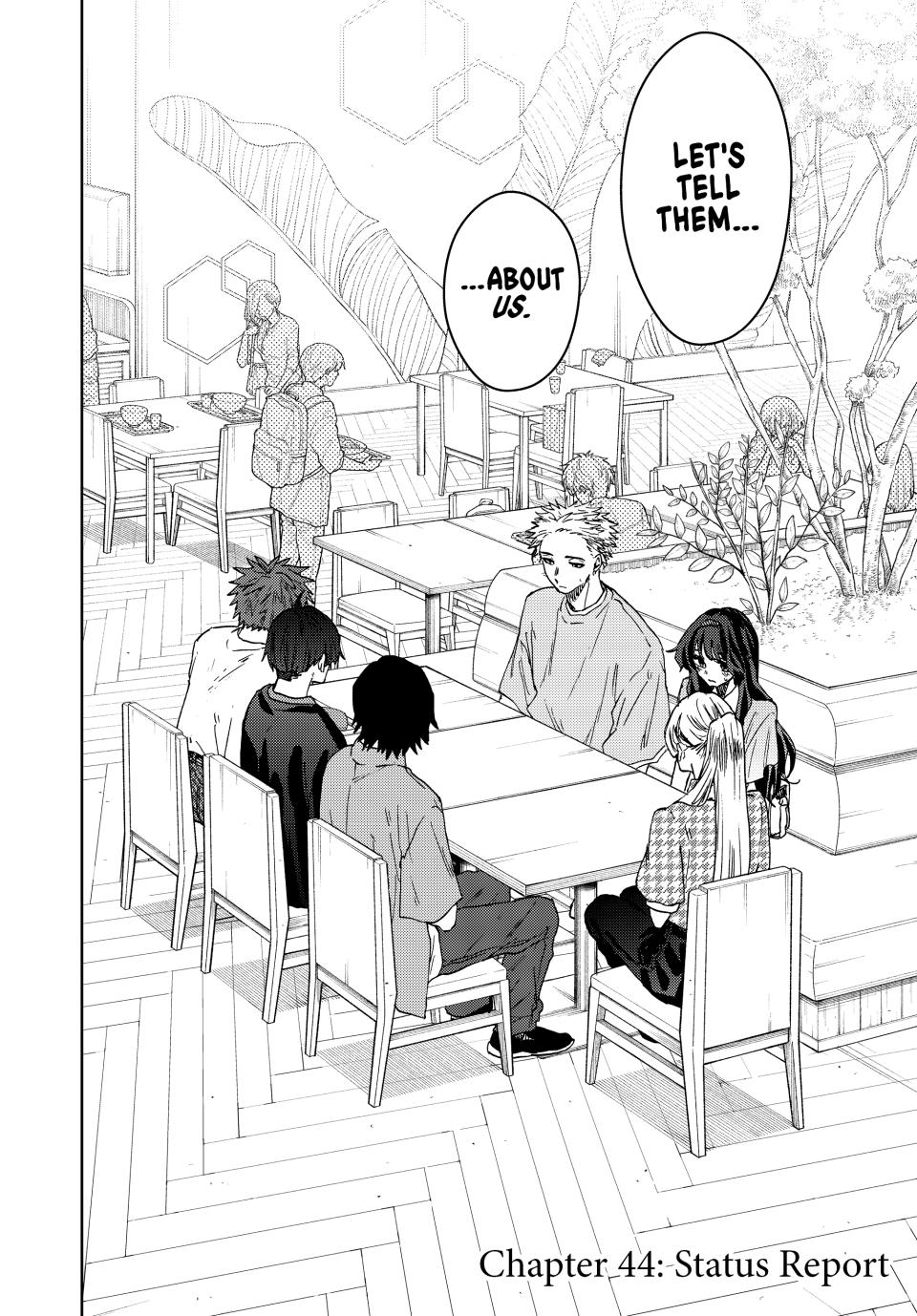 The Fragrant Flower Bloom with Dignity Manga Chapter 44 page 4 - Status Report