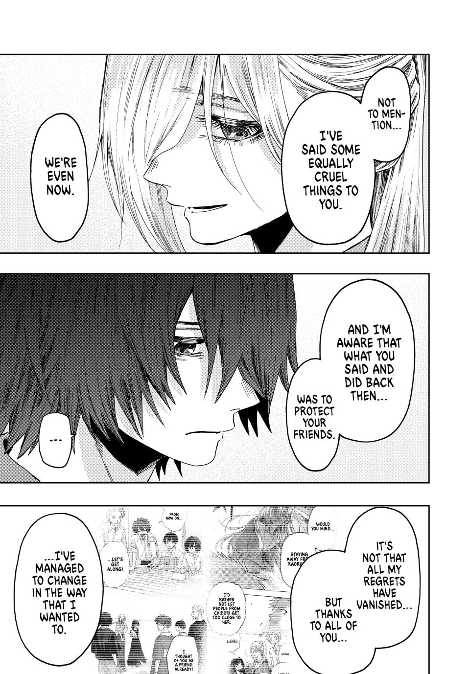 The Fragrant Flower Bloom with Dignity Manga Chapter 48 page 13 - Saku and Subaru