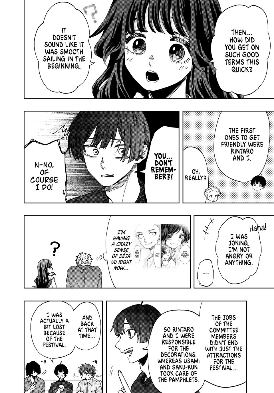The Fragrant Flower Bloom with Dignity Manga Chapter 49 page 8 - Beginnings of Friendship
