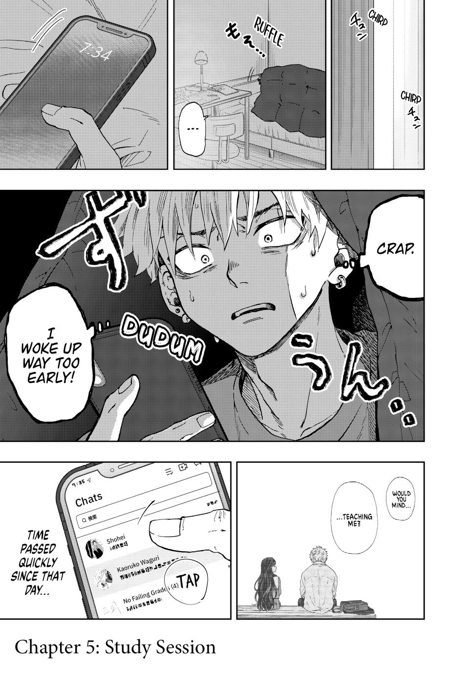 The Fragrant Flower Bloom with Dignity Manga Chapter 5 page 1 - Study Session