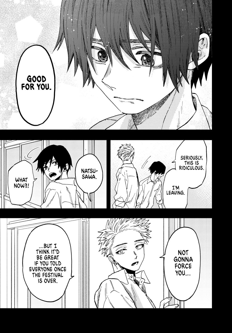 The Fragrant Flower Bloom with Dignity Manga Chapter 50 page 13 - Friends