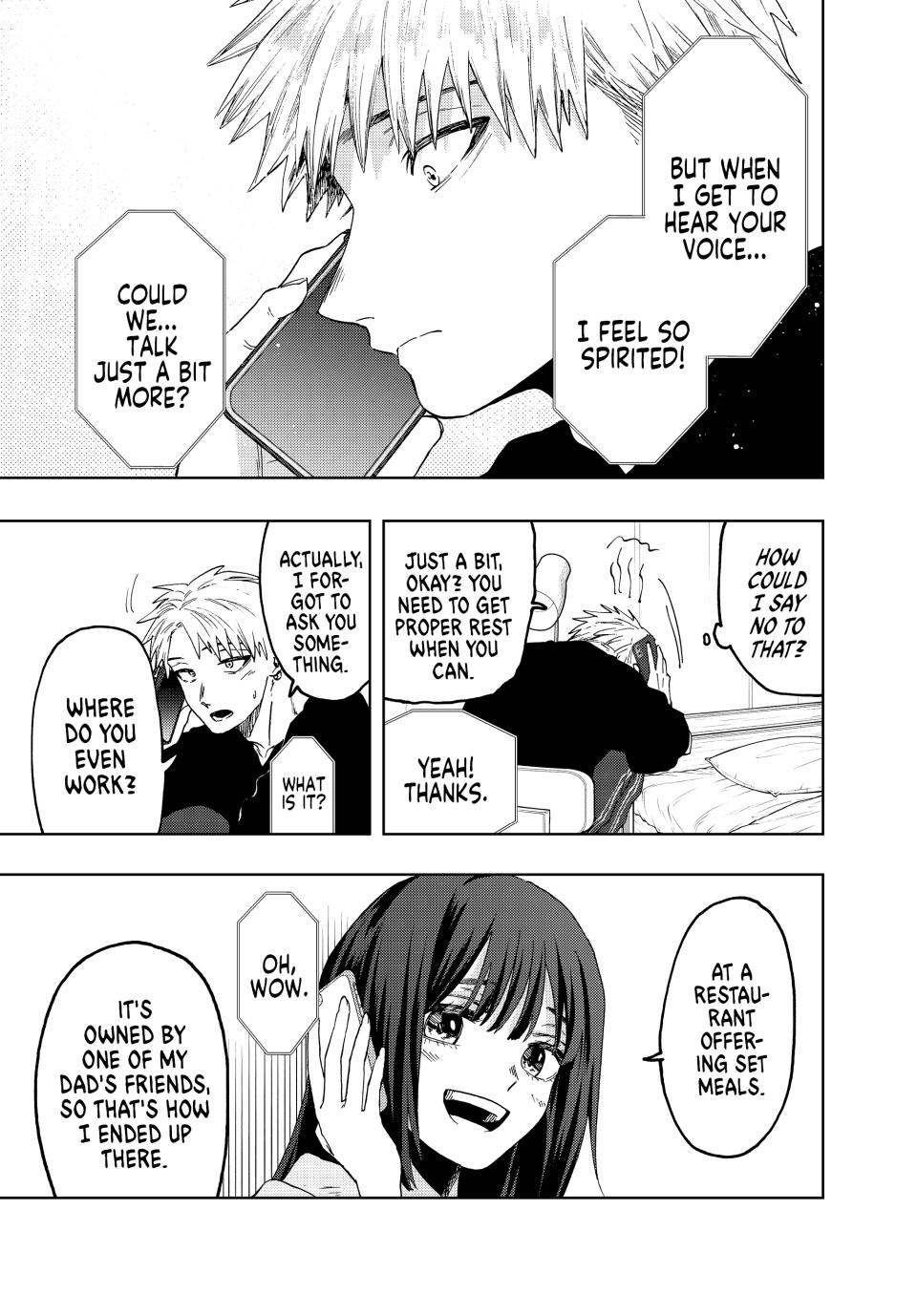 The Fragrant Flower Bloom with Dignity Manga Chapter 52 page 3 - Waguri-san's Part-Time Job