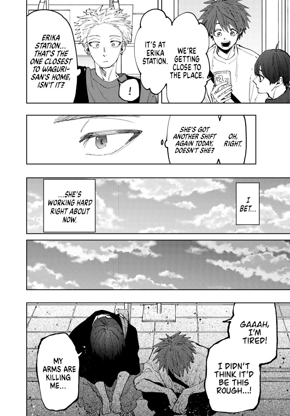 The Fragrant Flower Bloom with Dignity Manga Chapter 52 page 6 - Waguri-san's Part-Time Job