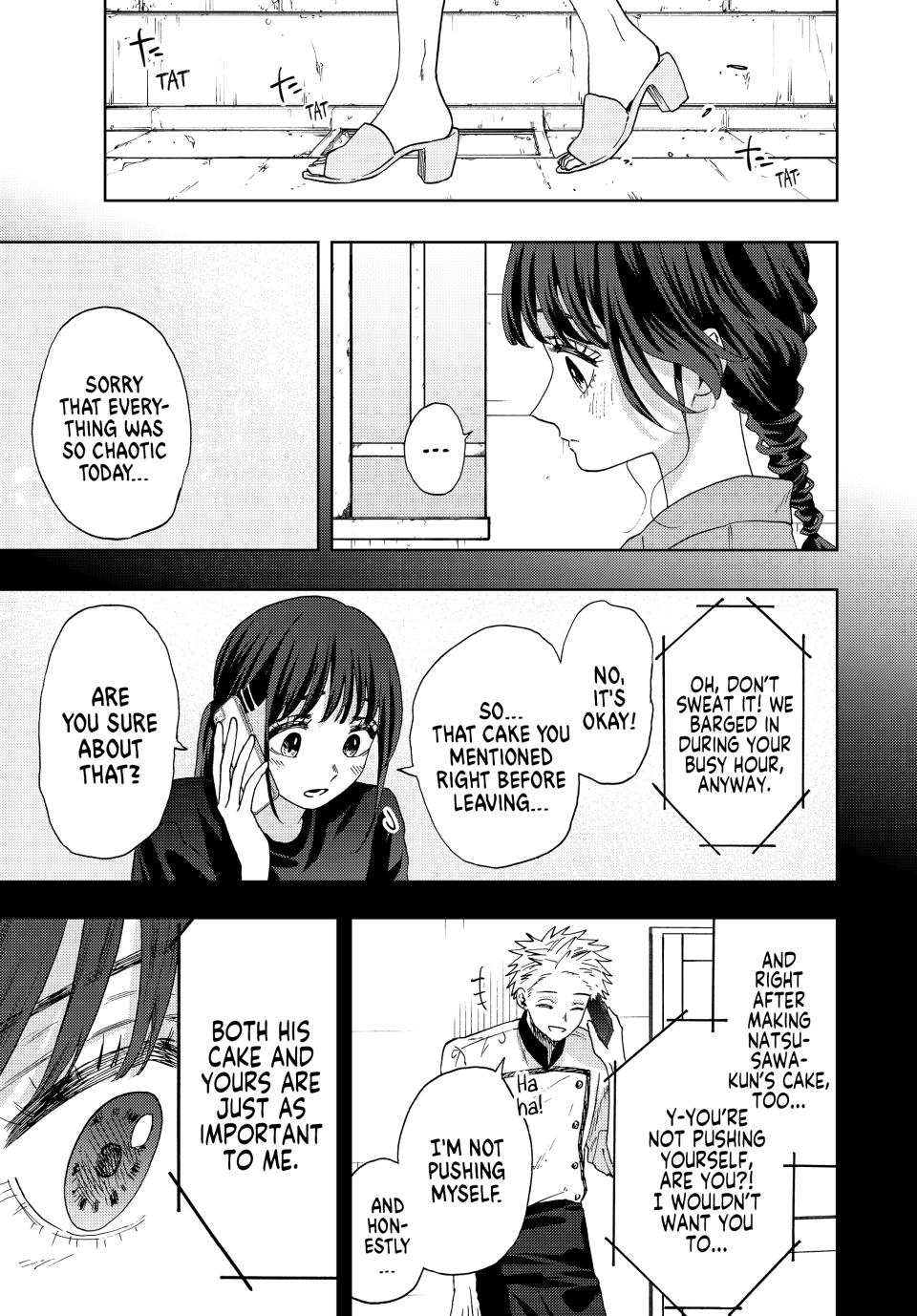 The Fragrant Flower Bloom with Dignity Manga Chapter 54 page 11 - The Cake Reward
