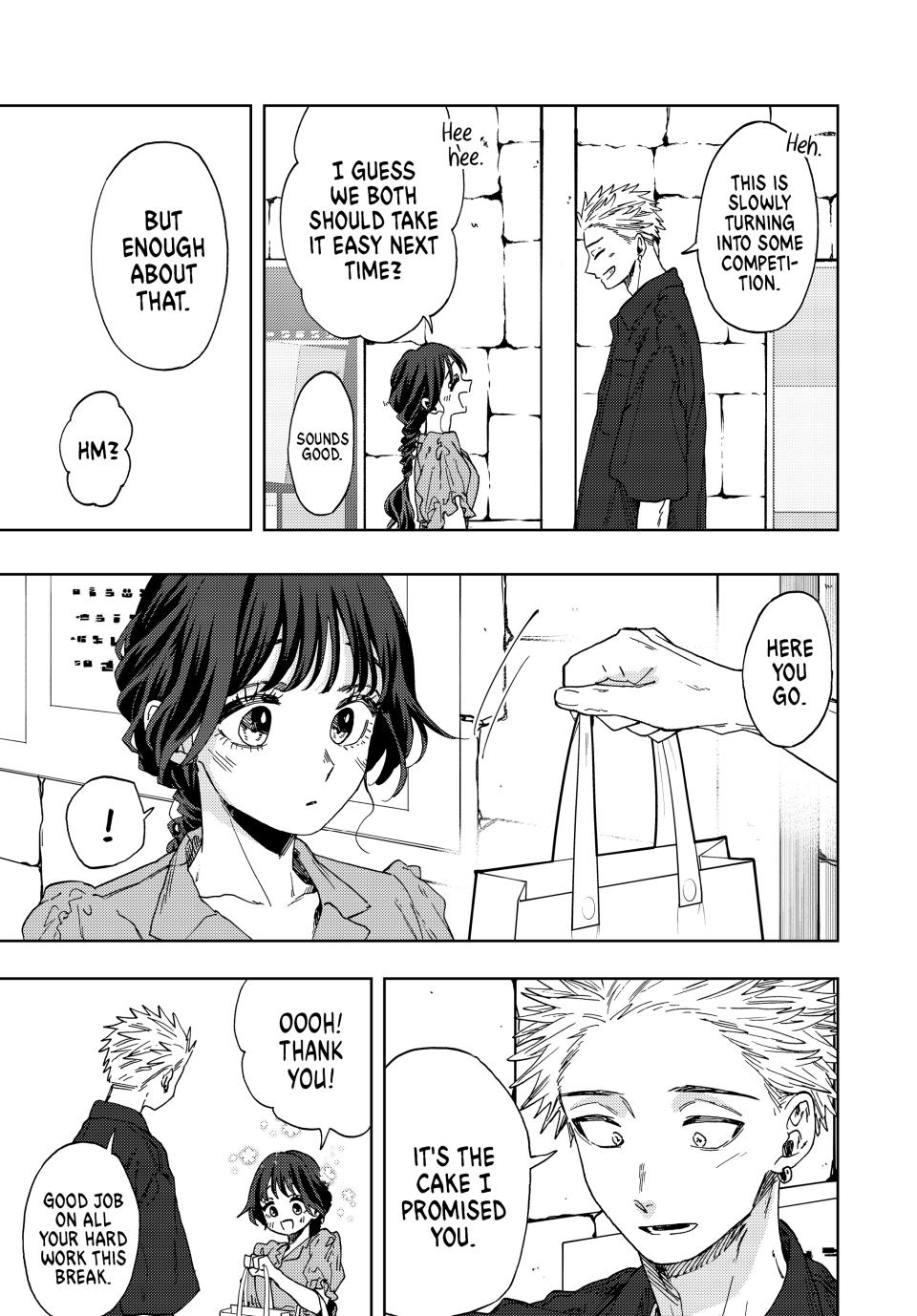 The Fragrant Flower Bloom with Dignity Manga Chapter 54 page 7 - The Cake Reward
