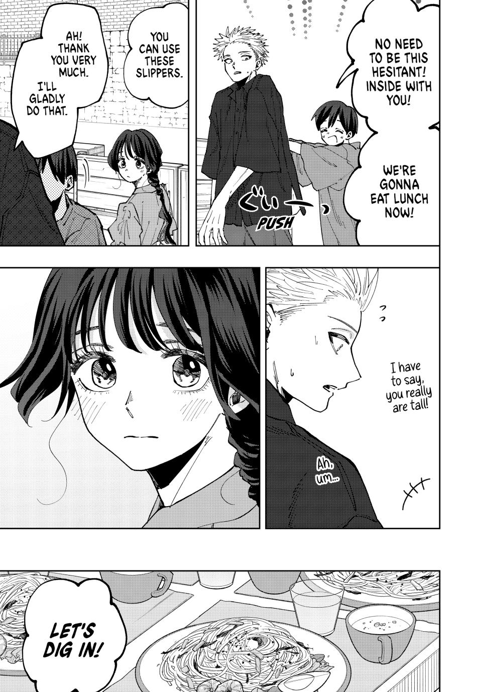 The Fragrant Flower Bloom with Dignity Manga Chapter 55 page 13 - Waguri-san's Family