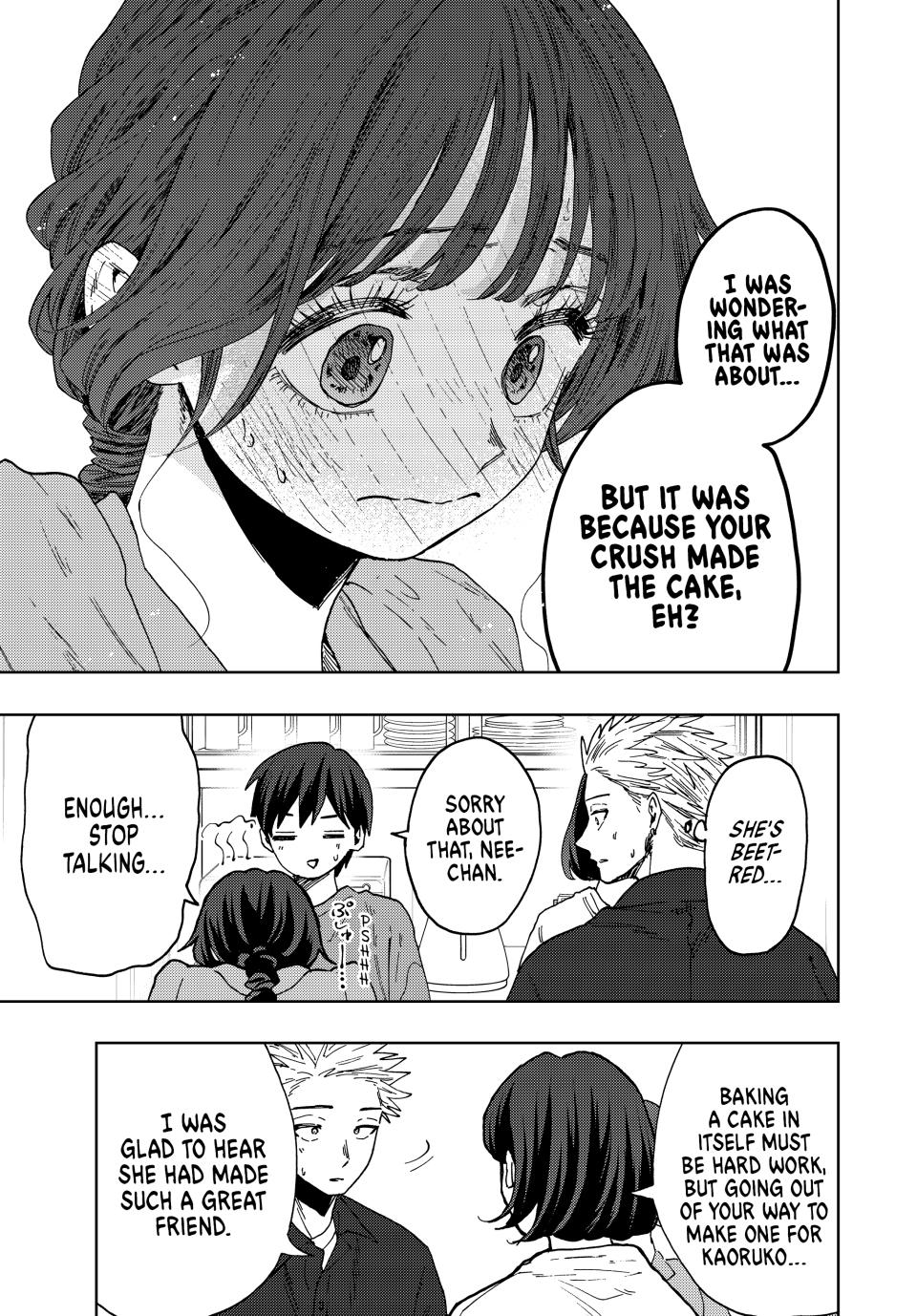 The Fragrant Flower Bloom with Dignity Manga Chapter 55 page 17 - Waguri-san's Family