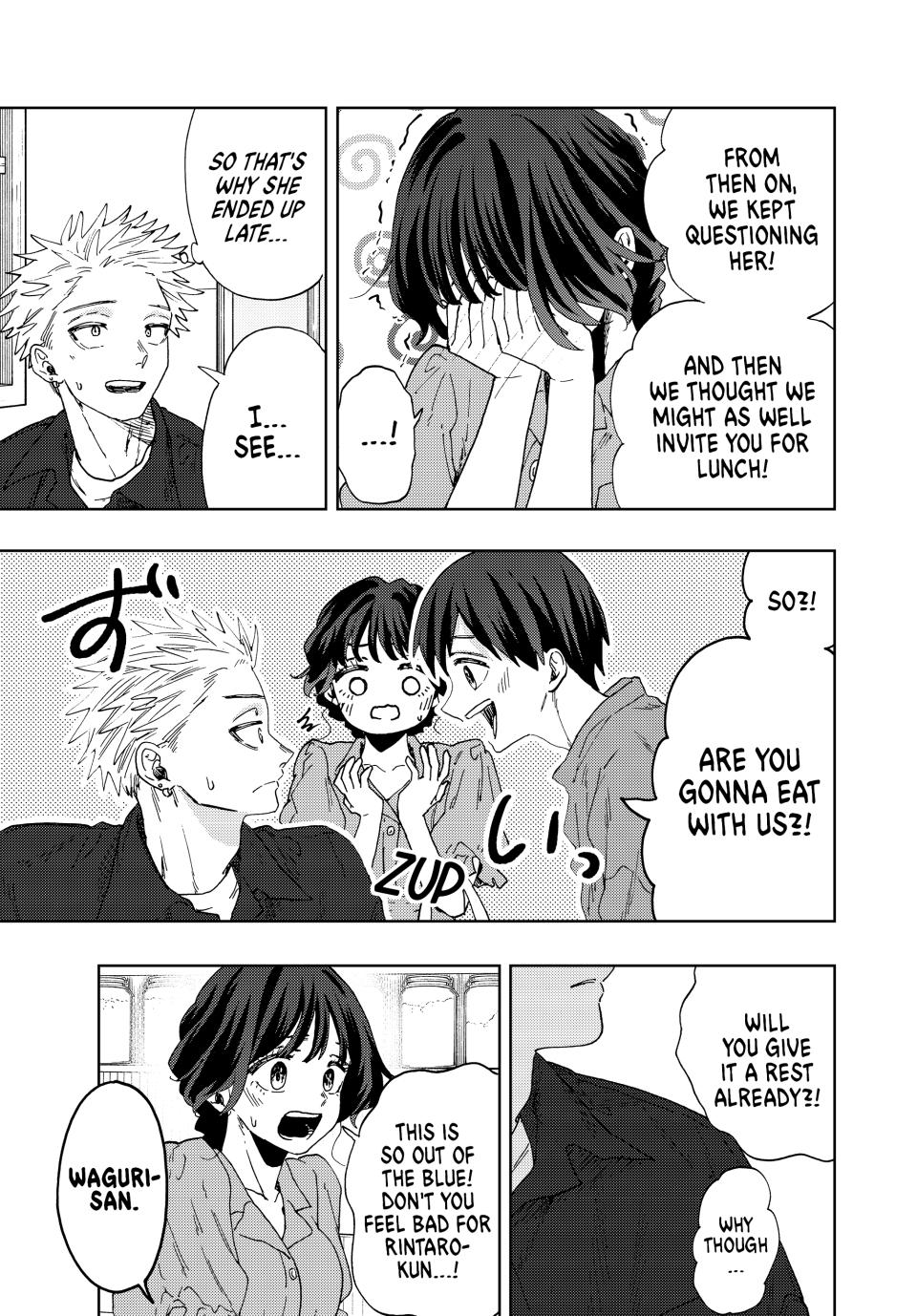 The Fragrant Flower Bloom with Dignity Manga Chapter 55 page 3 - Waguri-san's Family