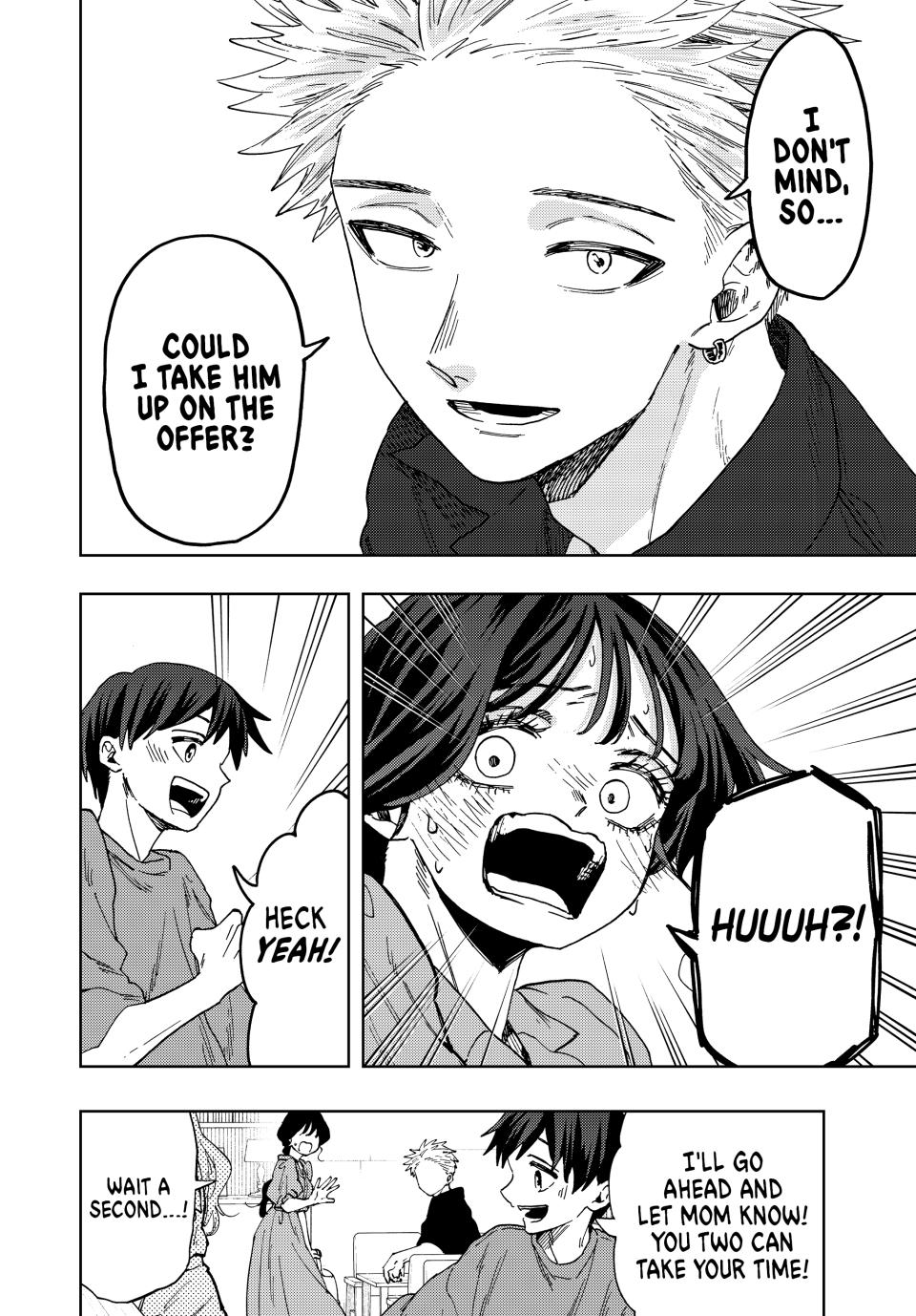 The Fragrant Flower Bloom with Dignity Manga Chapter 55 page 4 - Waguri-san's Family