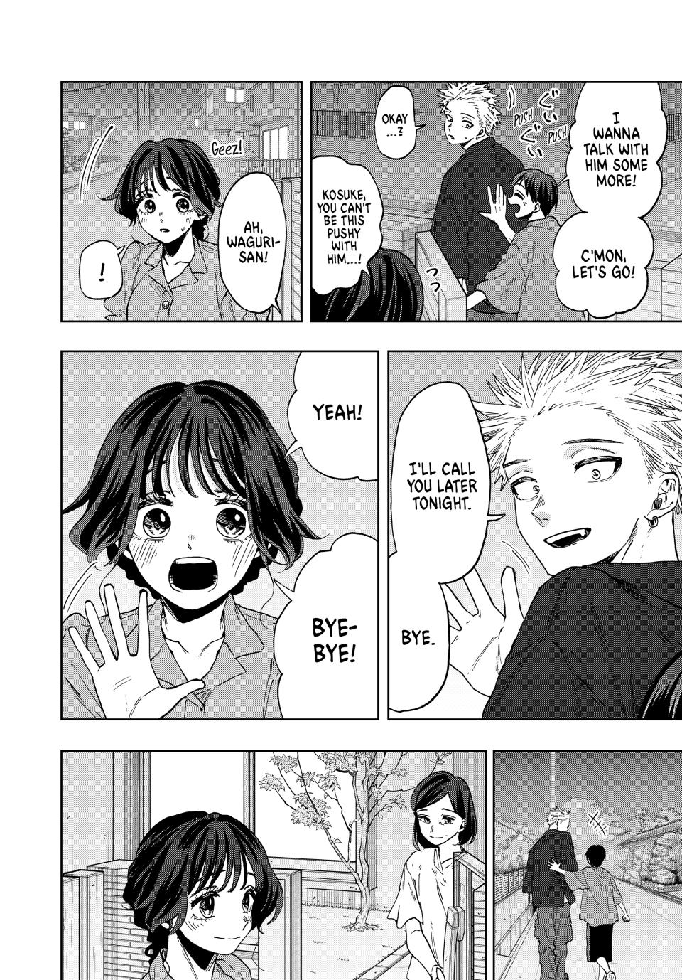 The Fragrant Flower Bloom with Dignity Manga Chapter 57 page 4 - Kosuke Waguri