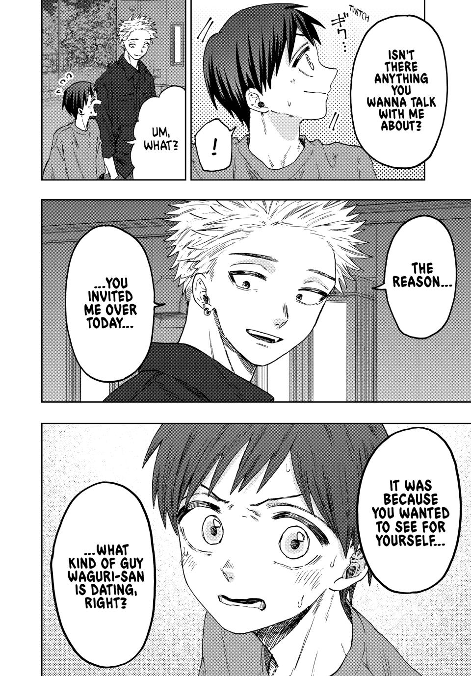 The Fragrant Flower Bloom with Dignity Manga Chapter 57 page 6 - Kosuke Waguri