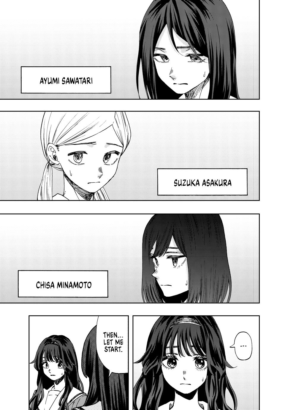 The Fragrant Flower Bloom with Dignity Manga Chapter 60 page 7 - Kikyo and Chidori