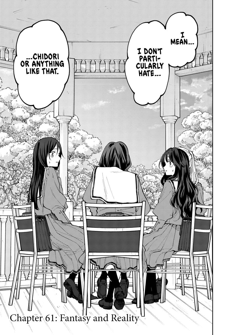 The Fragrant Flower Bloom with Dignity Manga Chapter 61 page 1 - Fantasy and Reality