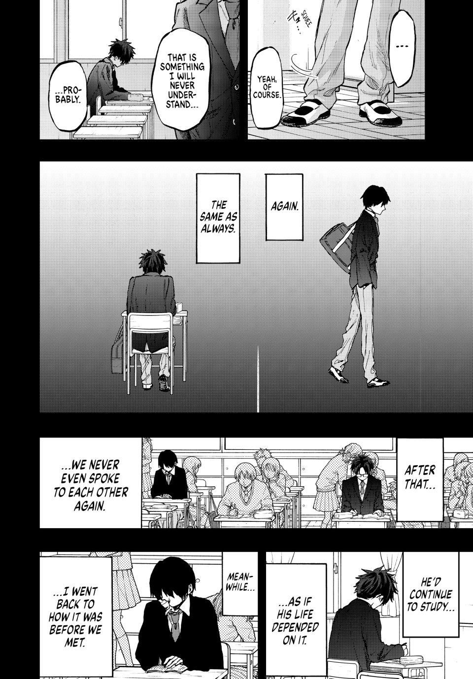 The Fragrant Flower Bloom with Dignity Manga Chapter 71 page 10 - Natsusawa's Past