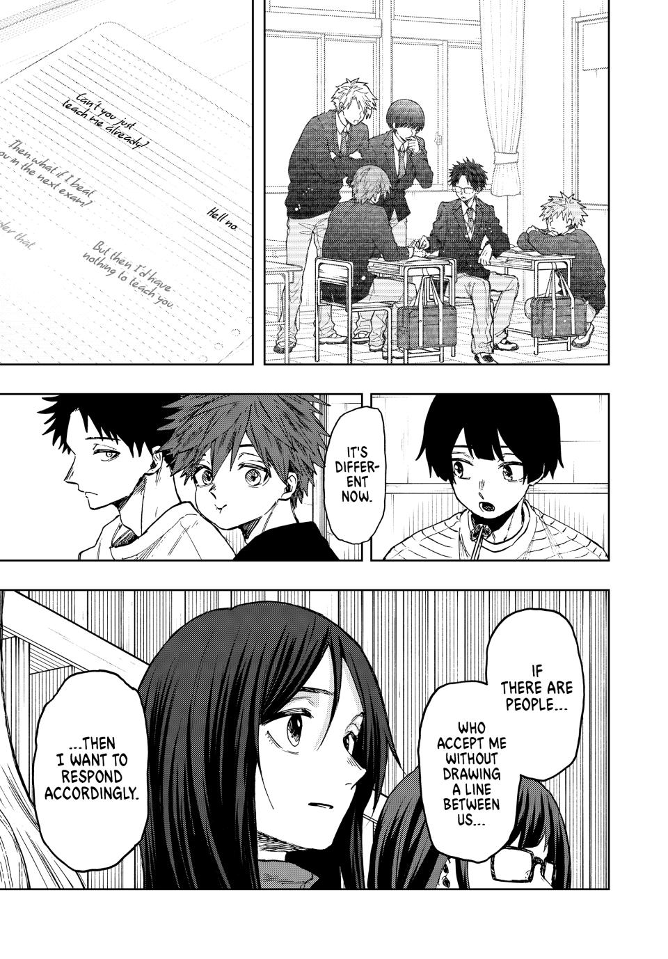 The Fragrant Flower Bloom with Dignity Manga Chapter 71 page 21 - Natsusawa's Past