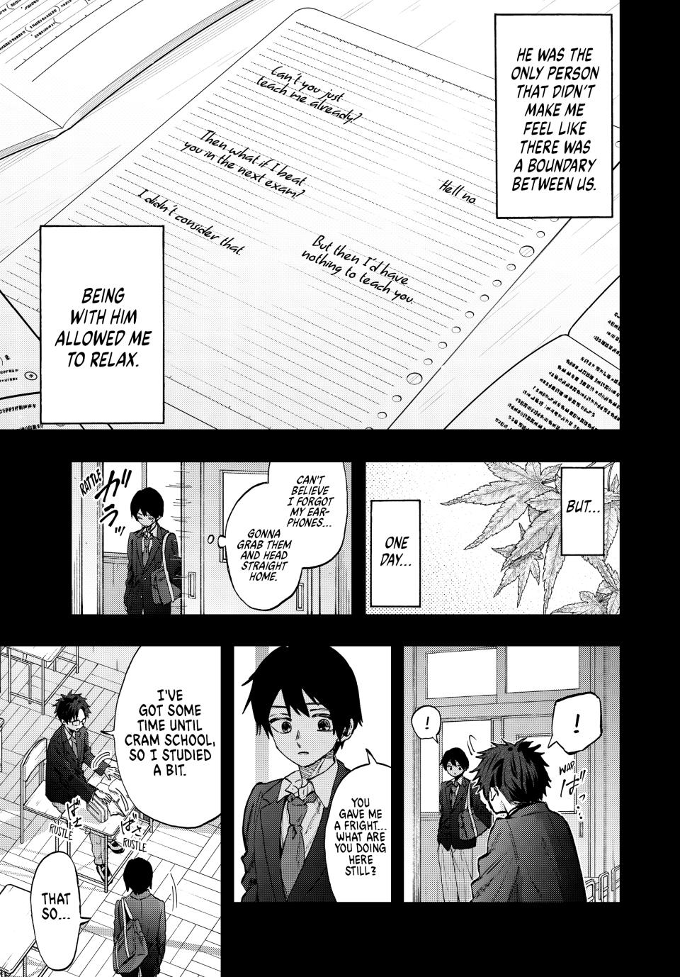 The Fragrant Flower Bloom with Dignity Manga Chapter 71 page 5 - Natsusawa's Past