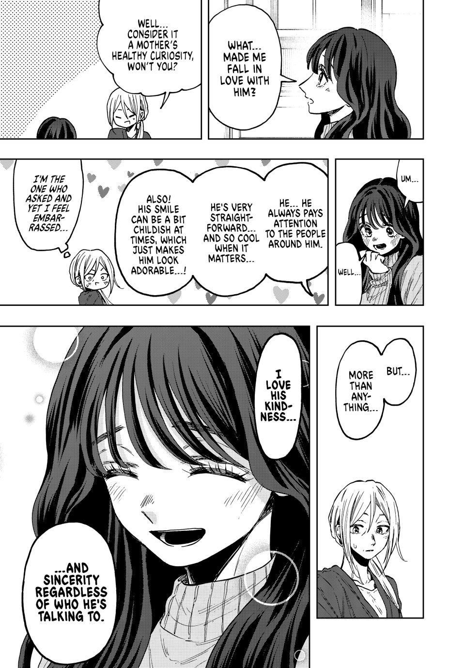 The Fragrant Flower Bloom with Dignity Manga Chapter 75 page 3 - Mother and Girlfriend