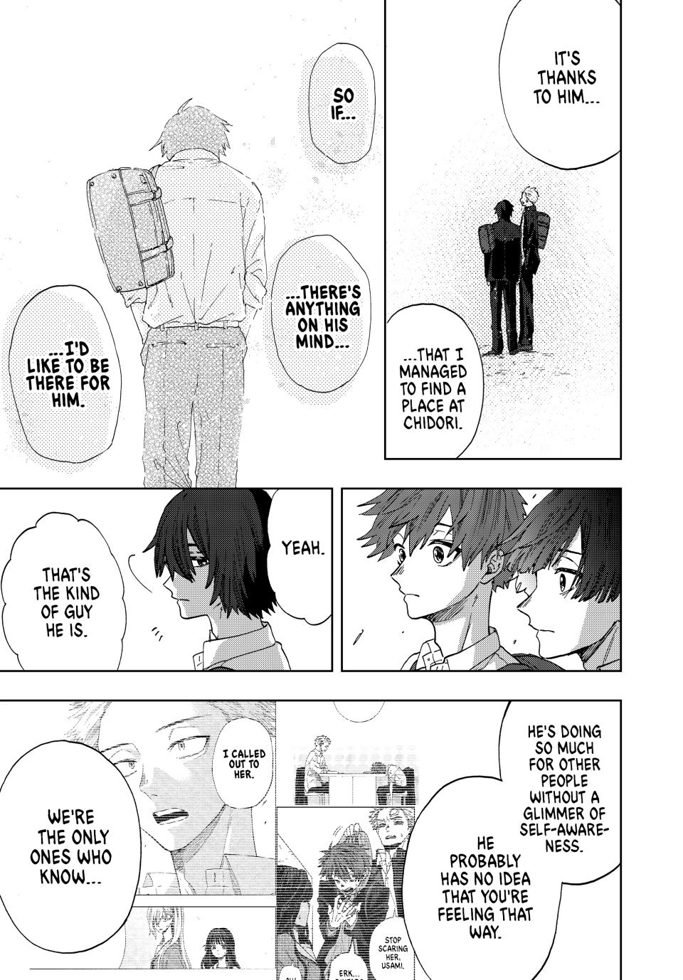 The Fragrant Flower Bloom with Dignity Manga Chapter 8 page 17 - Their Friendship