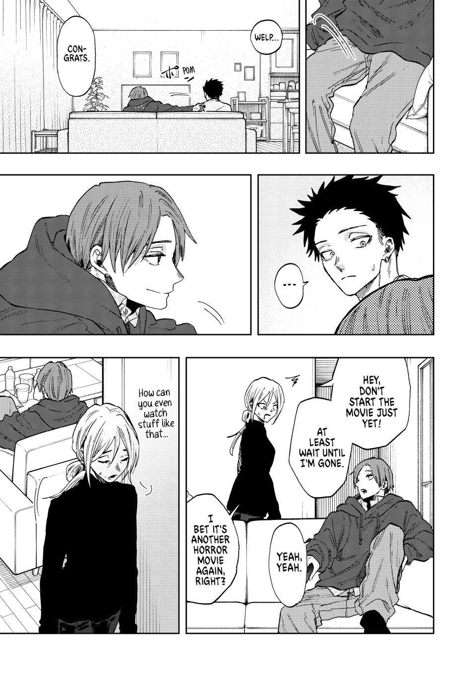 The Fragrant Flower Bloom with Dignity Manga Chapter 81 page 11 - Rintaro's Older Brother