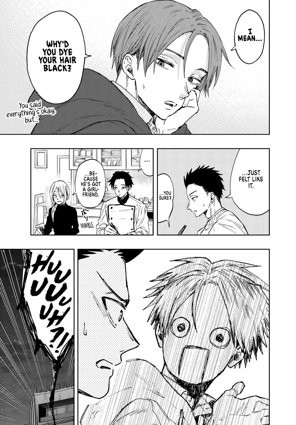 The Fragrant Flower Bloom with Dignity Manga Chapter 81 page 9 - Rintaro's Older Brother