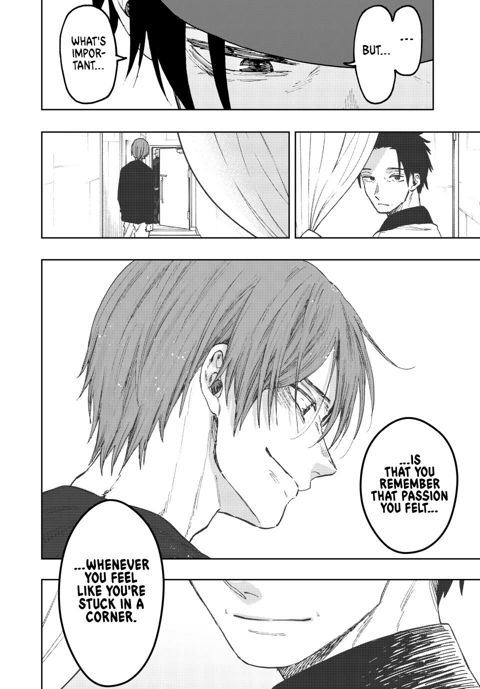 The Fragrant Flower Bloom with Dignity Manga Chapter 82 page 20 - Sotaro and Rintaro