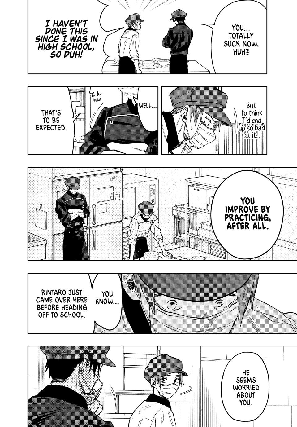 The Fragrant Flower Bloom with Dignity Manga Chapter 82 page 8 - Sotaro and Rintaro