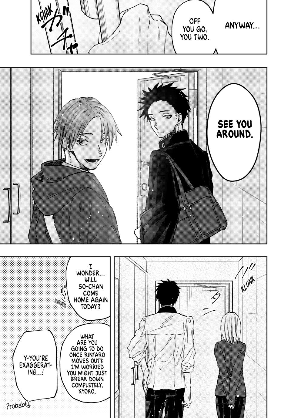 The Fragrant Flower Bloom with Dignity Manga Chapter 83 page 15 - He'll Be Fine