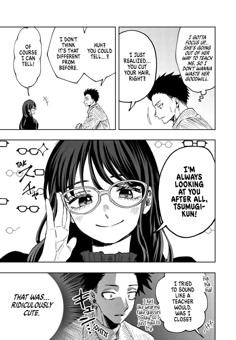 The Fragrant Flower Bloom with Dignity Manga Chapter 84 page 7 - Rintaro's Worries