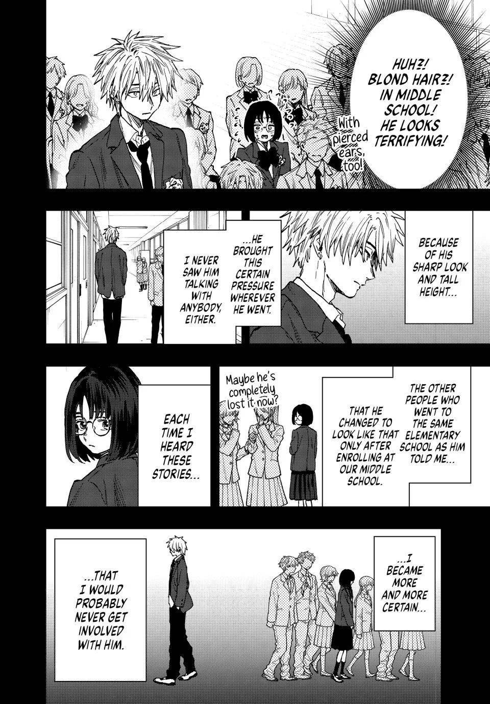 The Fragrant Flower Bloom with Dignity Manga Chapter 85 page 10 - A Classmate From Middle School