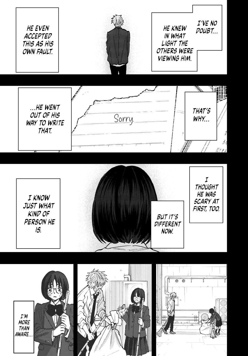 The Fragrant Flower Bloom with Dignity Manga Chapter 85 page 21 - A Classmate From Middle School