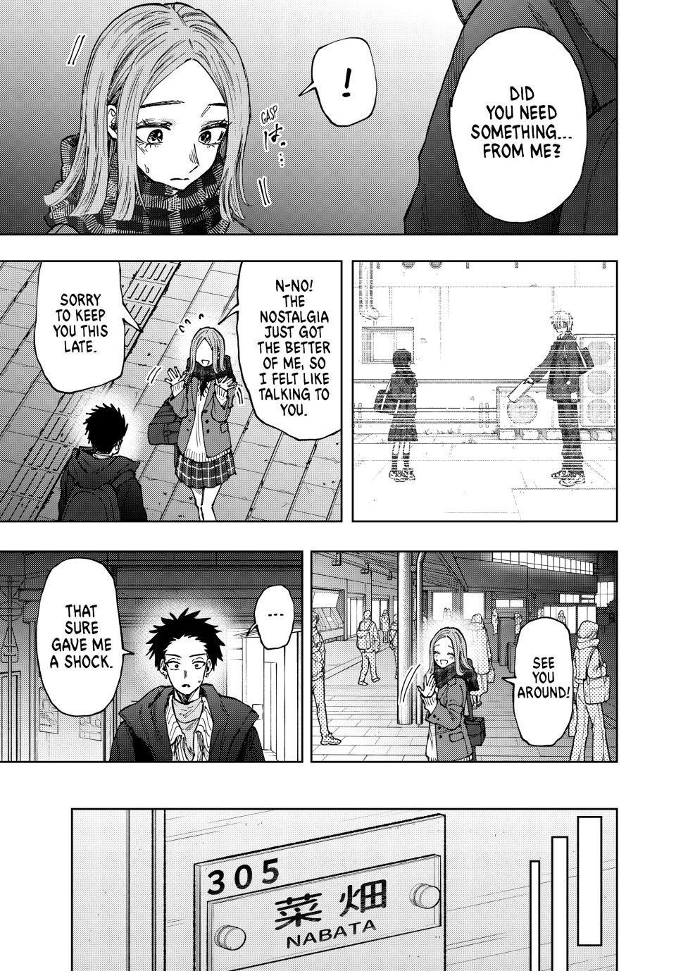 The Fragrant Flower Bloom with Dignity Manga Chapter 85 page 7 - A Classmate From Middle School