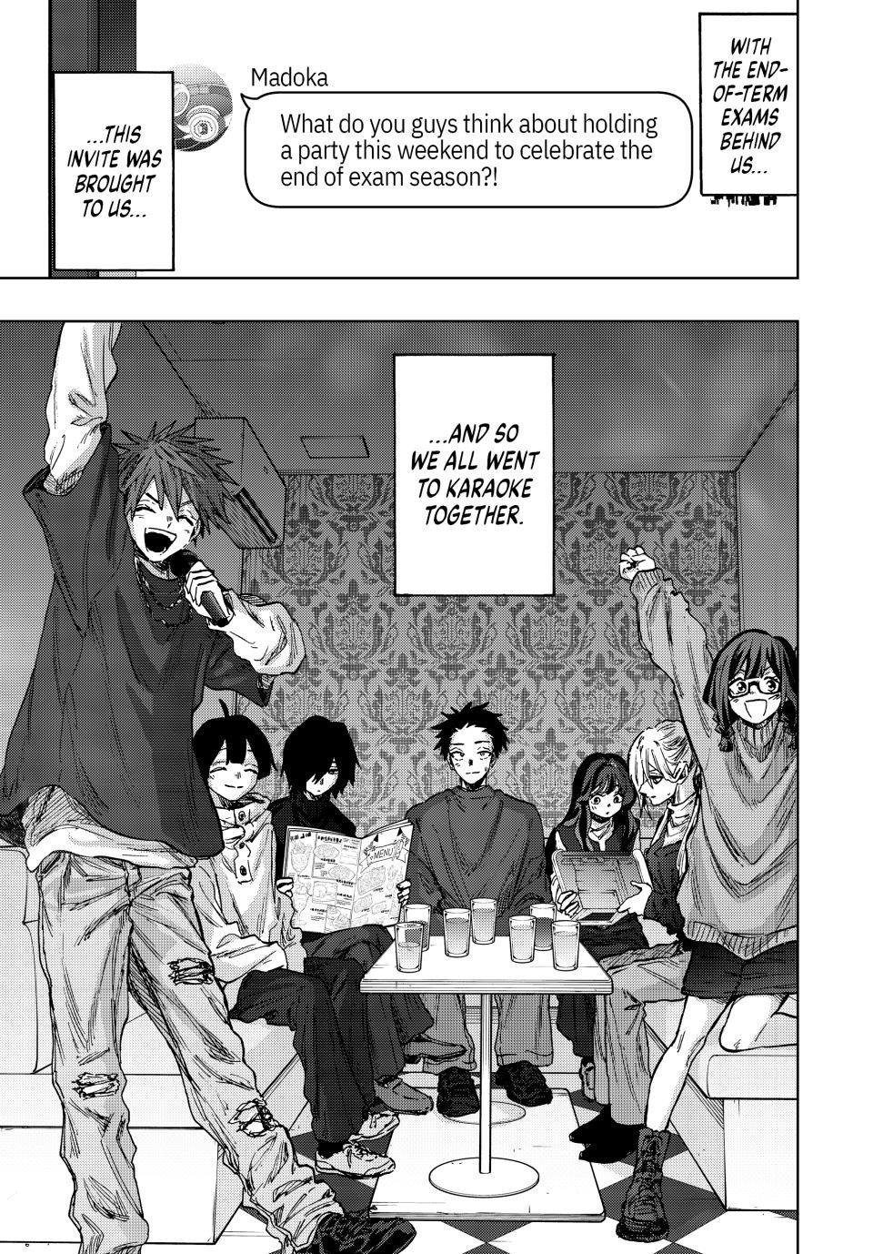 The Fragrant Flower Bloom with Dignity Manga Chapter 88 page 1 - Karaoke Party