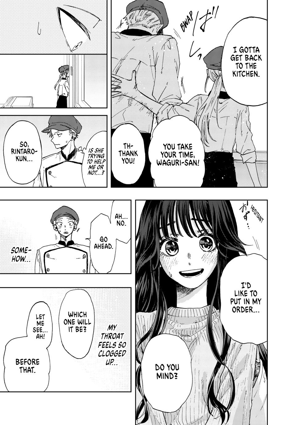 The Fragrant Flower Bloom with Dignity Manga Chapter 9 page 5 - Waguri-san's Existence