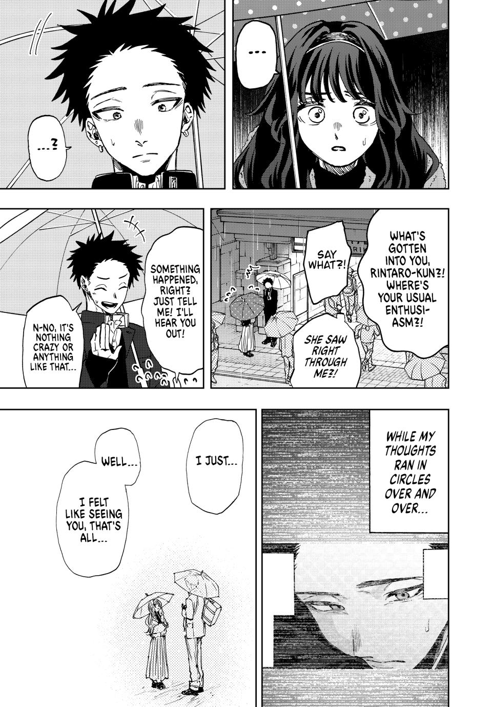 The Fragrant Flower Bloom with Dignity Manga Chapter 91 page 7 - What Must Be Told