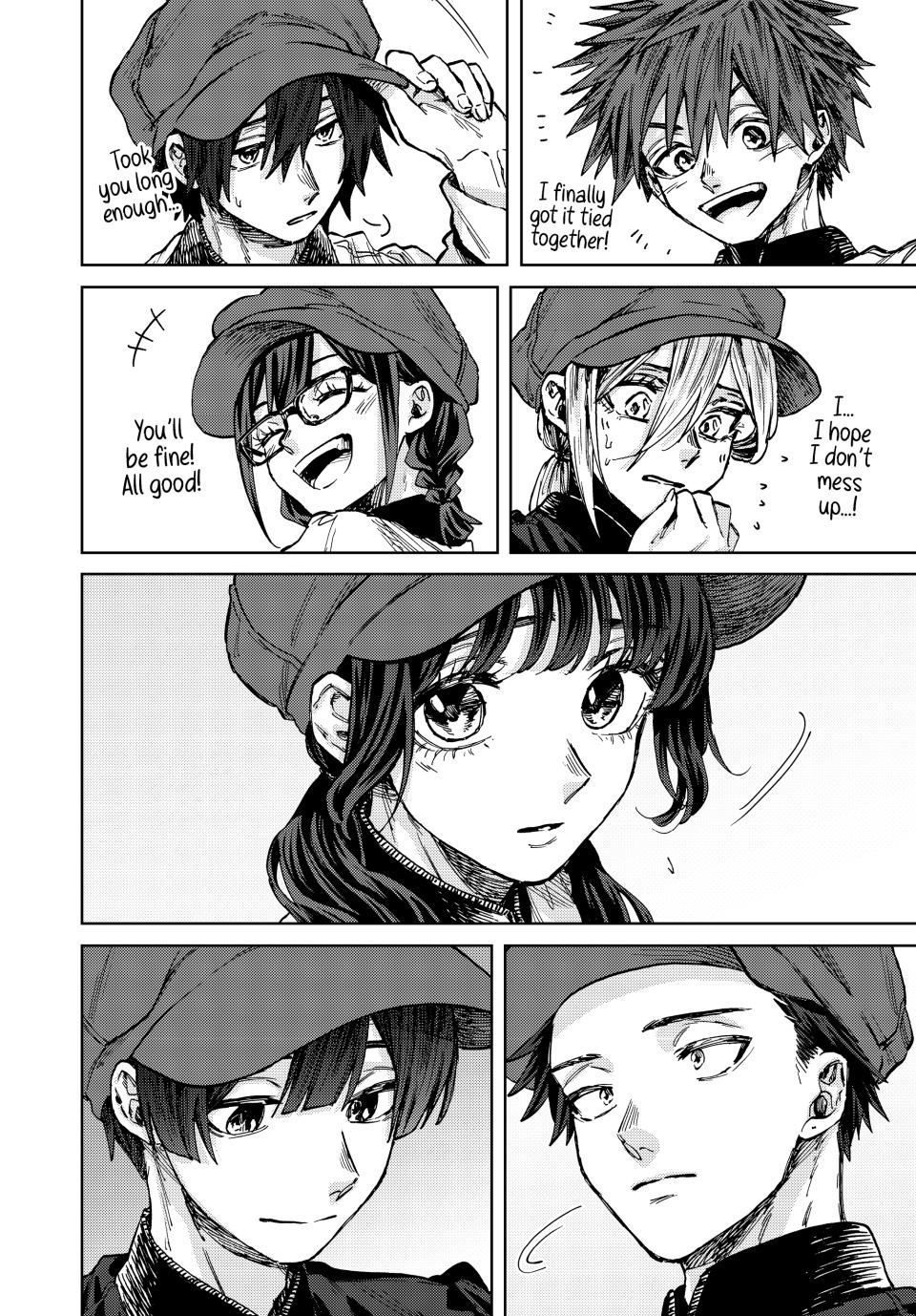 The Fragrant Flower Bloom with Dignity Manga Chapter 92 page 19 - Rintaro and Yorita