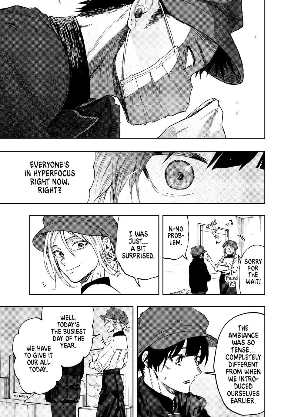 The Fragrant Flower Bloom with Dignity Manga Chapter 93 page 13 - Christmas Helpers