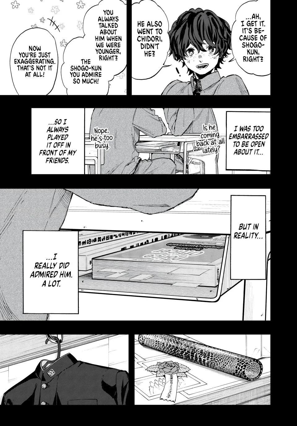 The Fragrant Flower Bloom with Dignity Manga Chapter 94 page 15 - Yorita's Past