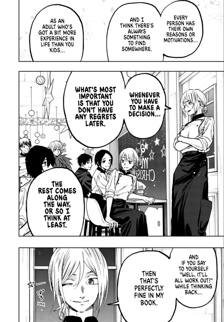 The Fragrant Flower Bloom with Dignity Manga Chapter 97 page 10 - What It Means to Work