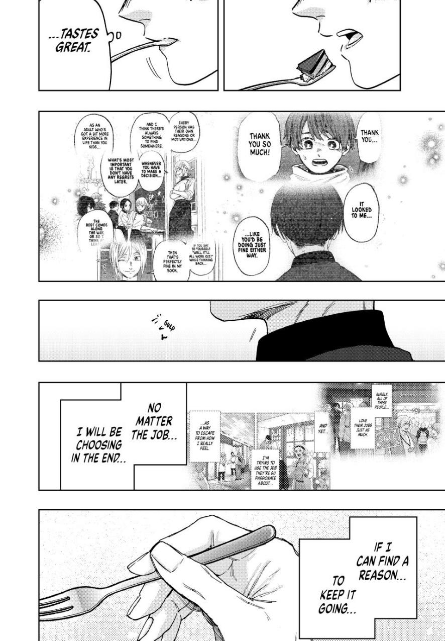The Fragrant Flower Bloom with Dignity Manga Chapter 97 page 14 - What It Means to Work