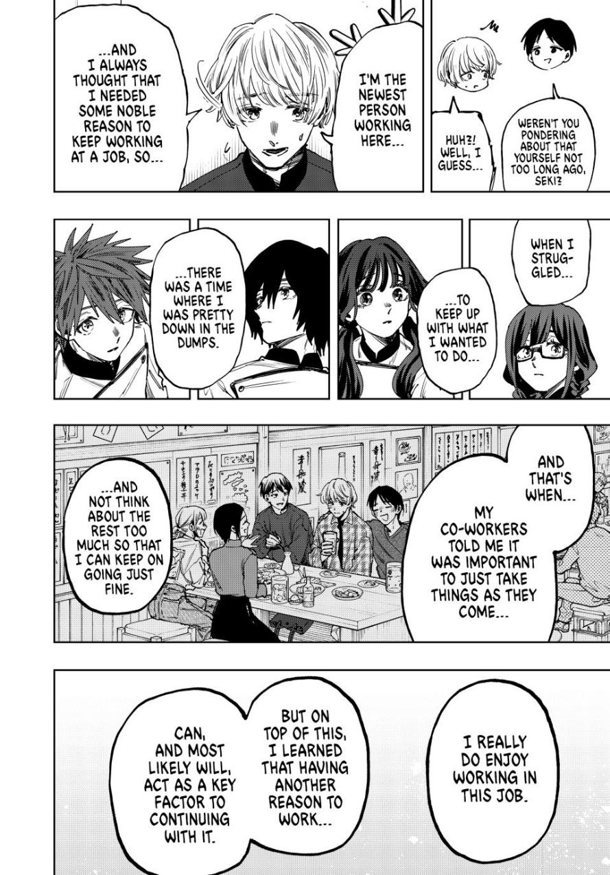 The Fragrant Flower Bloom with Dignity Manga Chapter 97 page 4 - What It Means to Work