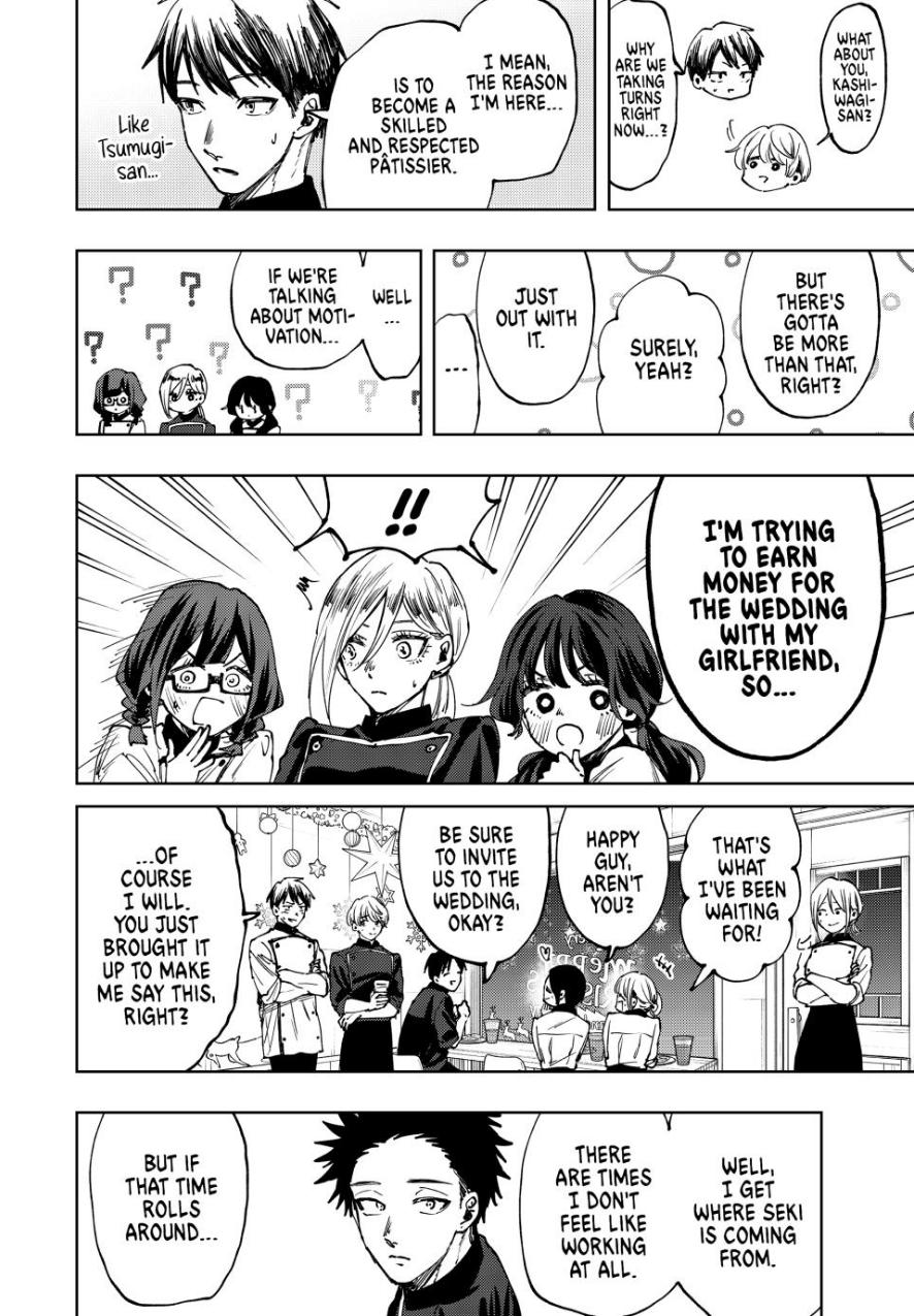 The Fragrant Flower Bloom with Dignity Manga Chapter 97 page 6 - What It Means to Work