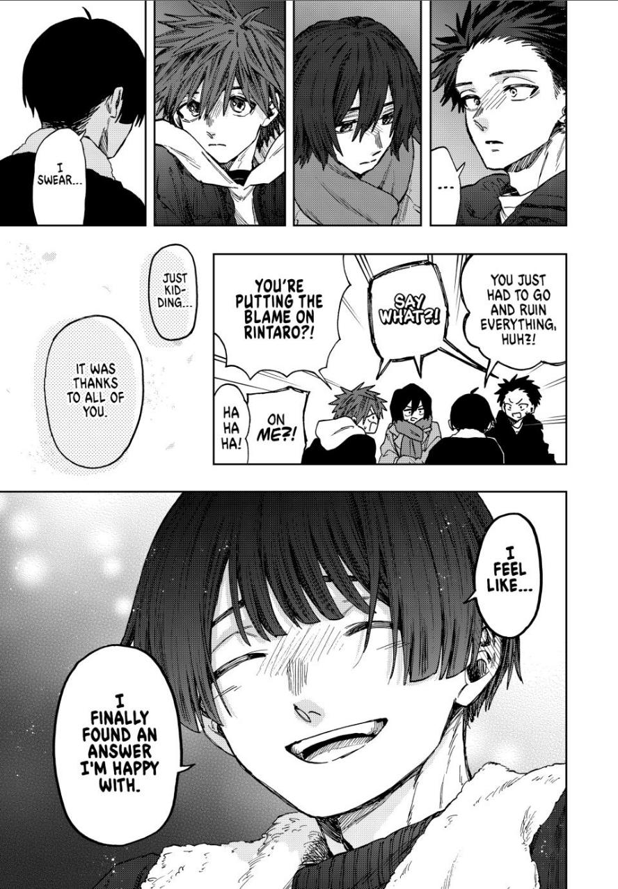 The Fragrant Flower Bloom with Dignity Manga Chapter 98 page 15 - Yorita's Answer